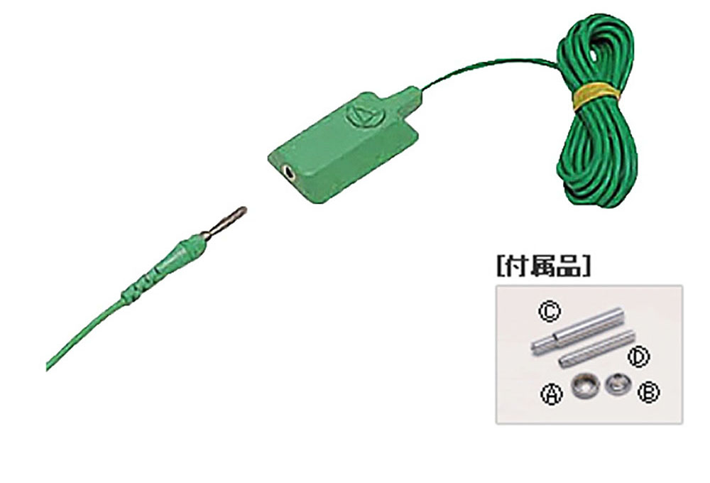 バナナジャック付きアース線セット