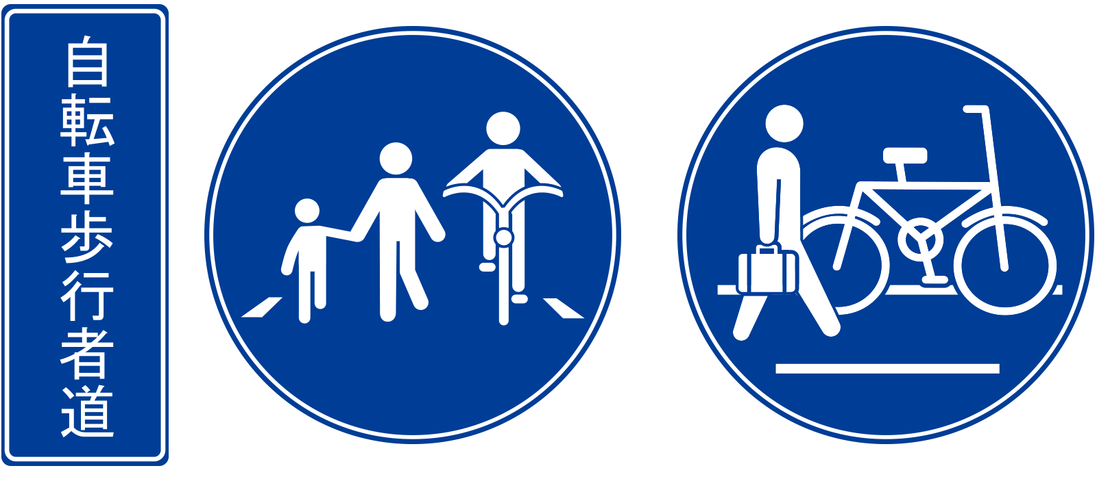 自転車歩行者道